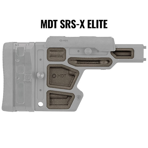 MDT Rubber Dampeners reduce vibrations for faster settling, improve accuracy, and enhance your shooting experience—easy to install without tools!